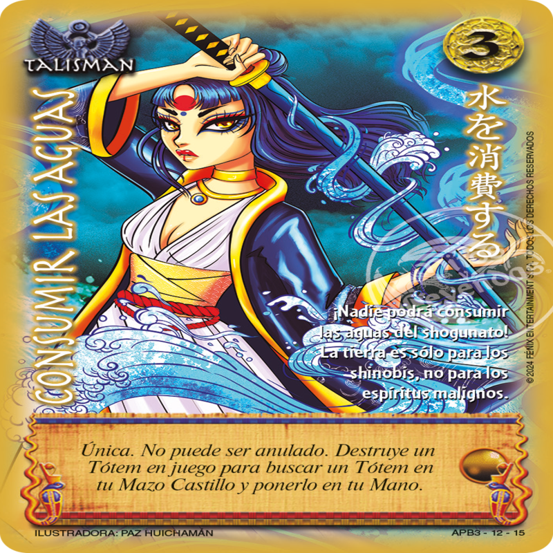 CONSUMIR LAS AGUAS (SHOGUN)