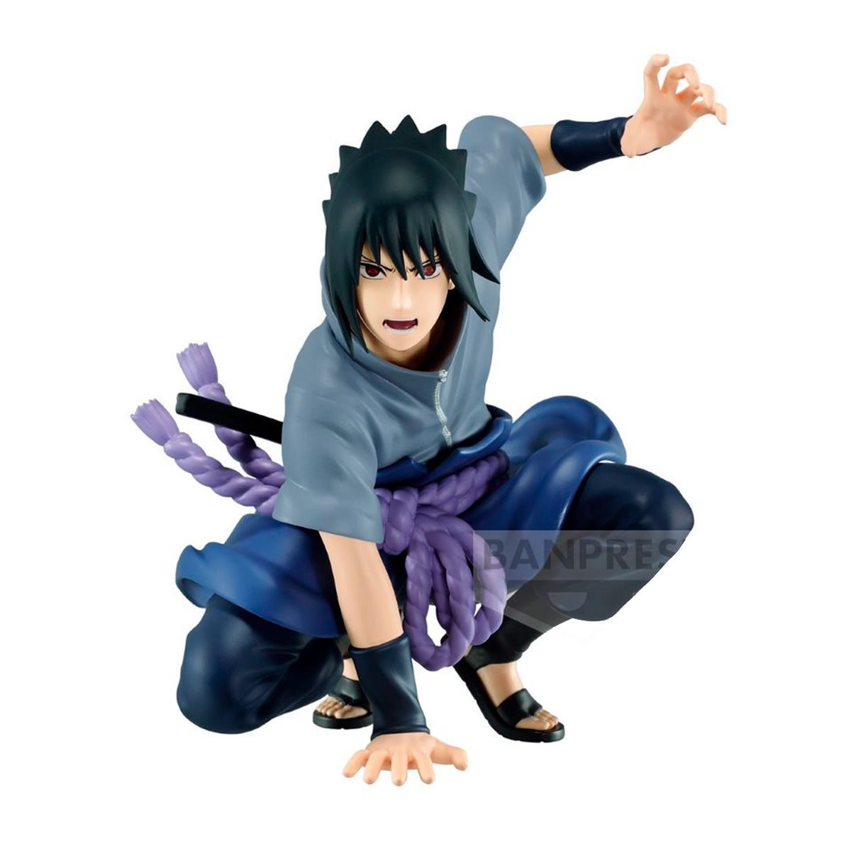 FIGURA COLECCIONABLE DE NARUTO SHIPPUDEN PANEL SPECTACLE SASUKE