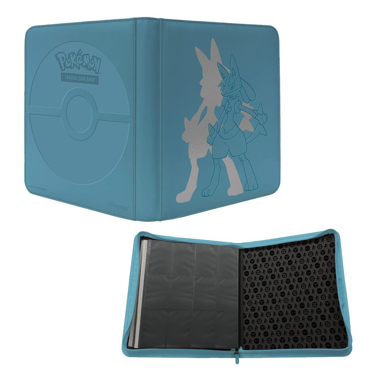 Carpeta 9 bolsillos cremallera Pokemon Lucario