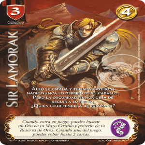 sir lamorak foil lluvia
