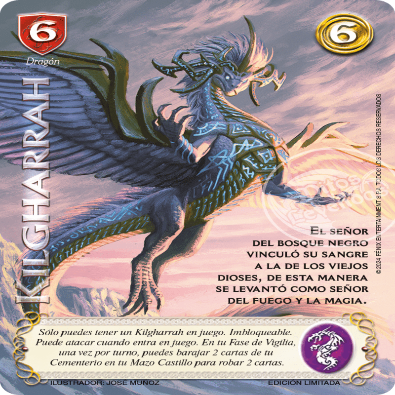 kilgharrah foil lluvia