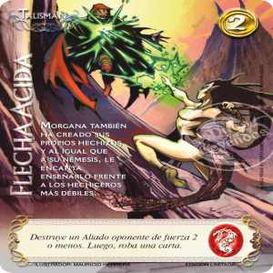 flecha acida foil lluvia