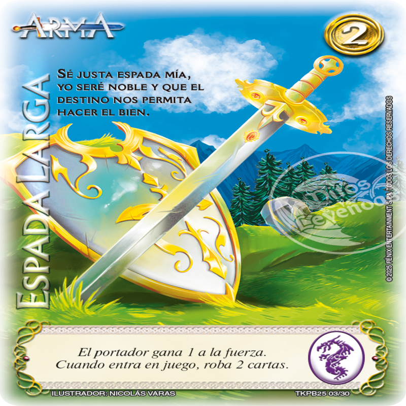Espada Larga - TKPB25