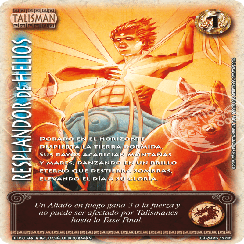 Resplandor De Helios- TKPB25