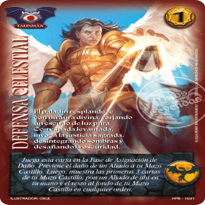DEFENSA CELESTIAL HPB