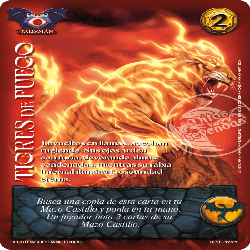 TIGRES DE FUEGO  HPB