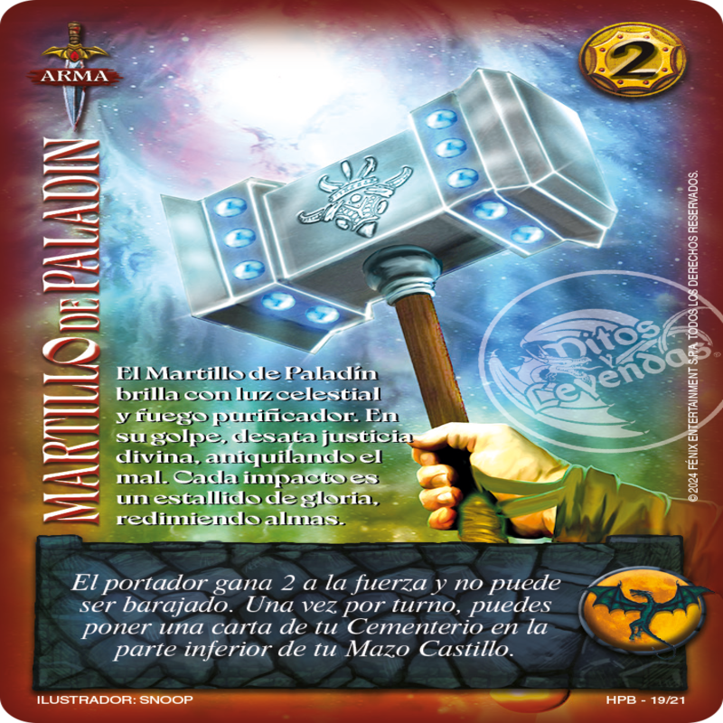Martillo De Paladin HPB