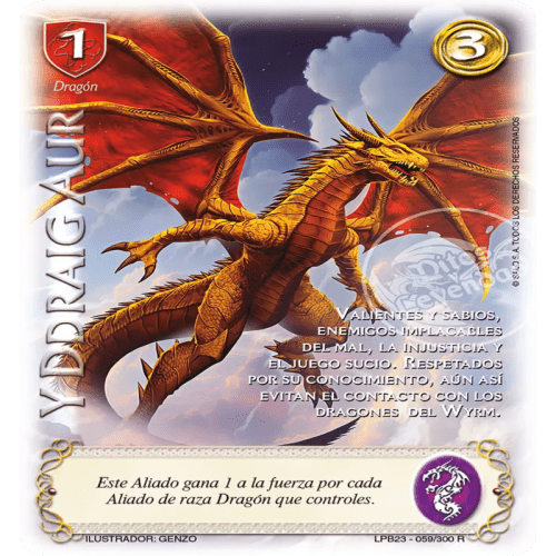 Yddraig Aur LPB23