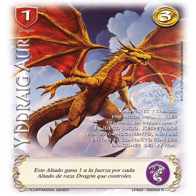 Yddraig Aur LPB23