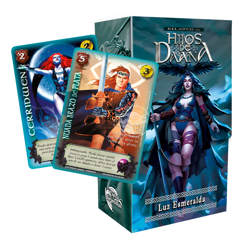 Kit Relatos Hijos de Daana Luz Esmeralda