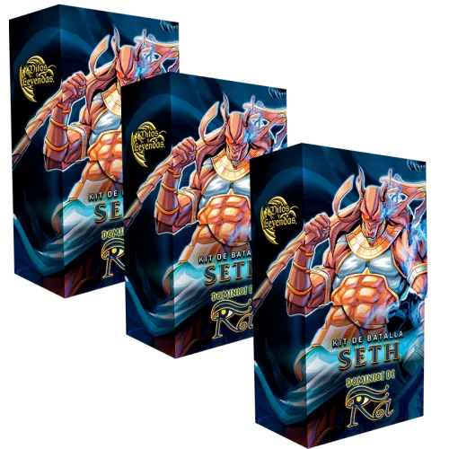 3 Kit de Batalla Seth PREVENTA