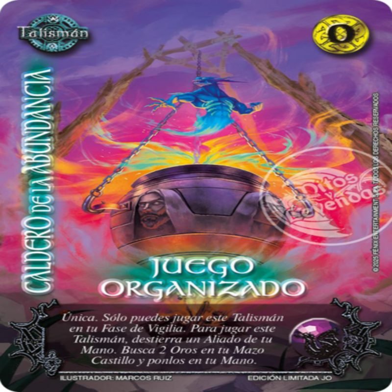 CALDERO DE LA ABUNDANCIA JO