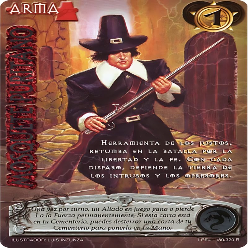 MOSQUETE PURITANO LPE4 - REAL